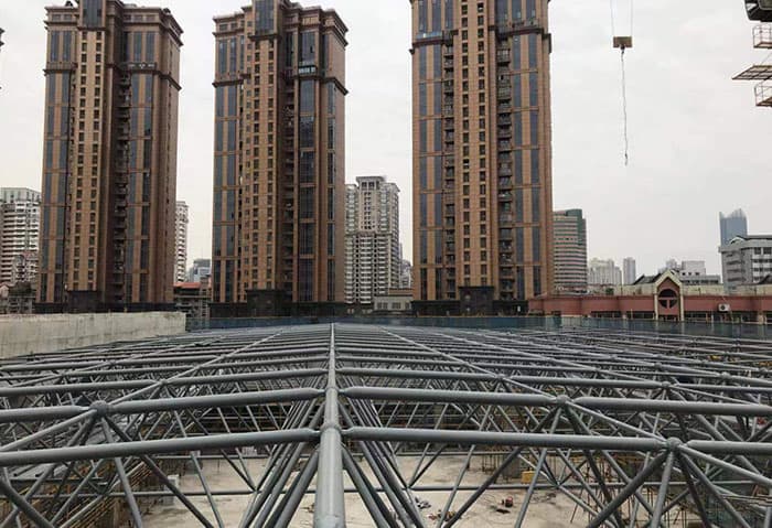 随州螺栓球网架结构